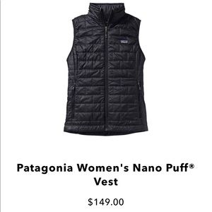 Patagonia Women’s Nano Puff Jacket Black